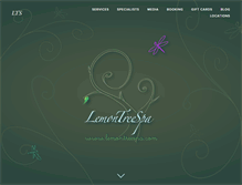 Tablet Screenshot of lemontreespa.com
